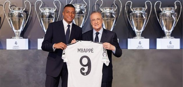 انضمام مبابي رسميًا إلى ريال مدريد